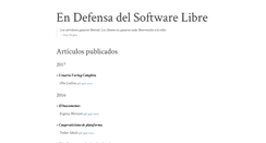 Desktop Screenshot of endefensadelsl.org